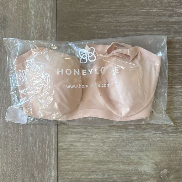Honeylove Liftwear Crossover Bra Blush Nwt‎ in packaging - Picture 6 of 9